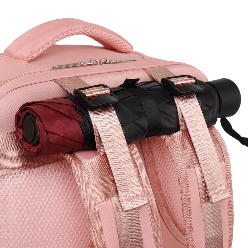 Women Laptop Backpack 15.6inch Teenage Girl USB Charging School Backpack Independent Shoe Bag Travel Backpack Outdoor Backpack