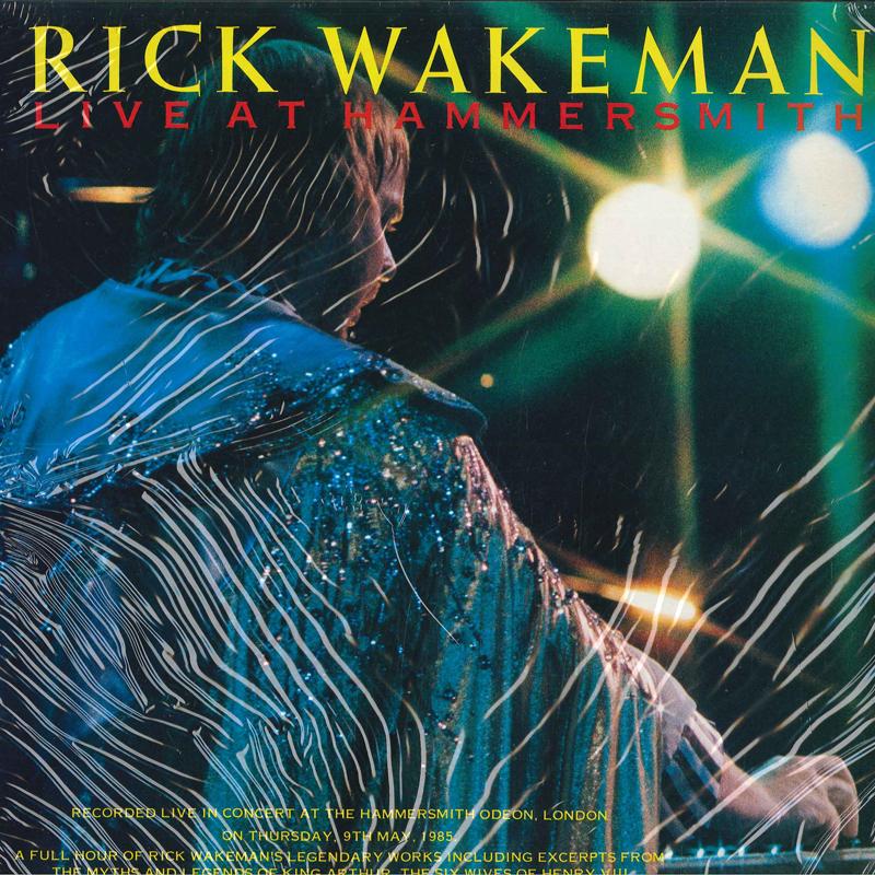

LP Record RICK WAKEMAN - Live At Hammersmith RW2 TBG/President R 1985 UK Rock
