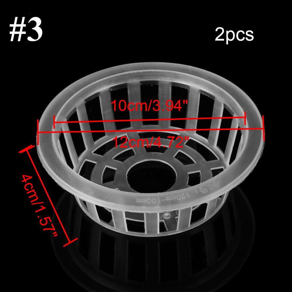 

2шт прочный аквариум цветочный горшок растительная культура синяя сетка чистая клонирование растений рост пластик 3