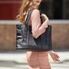 First layer cowhide large-capacity portable tote bag, high-end sense versatile fashion women's genuine leather shoulder bag