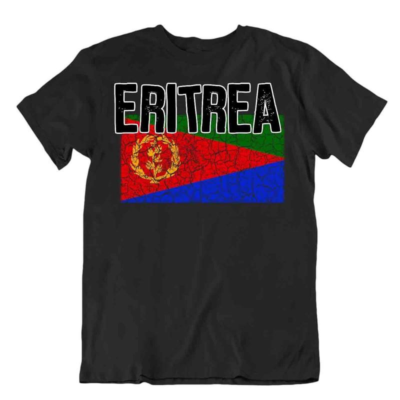 Flag T Shirt Eritrea Fashion Country Souvenir Gift Tee Pride logo