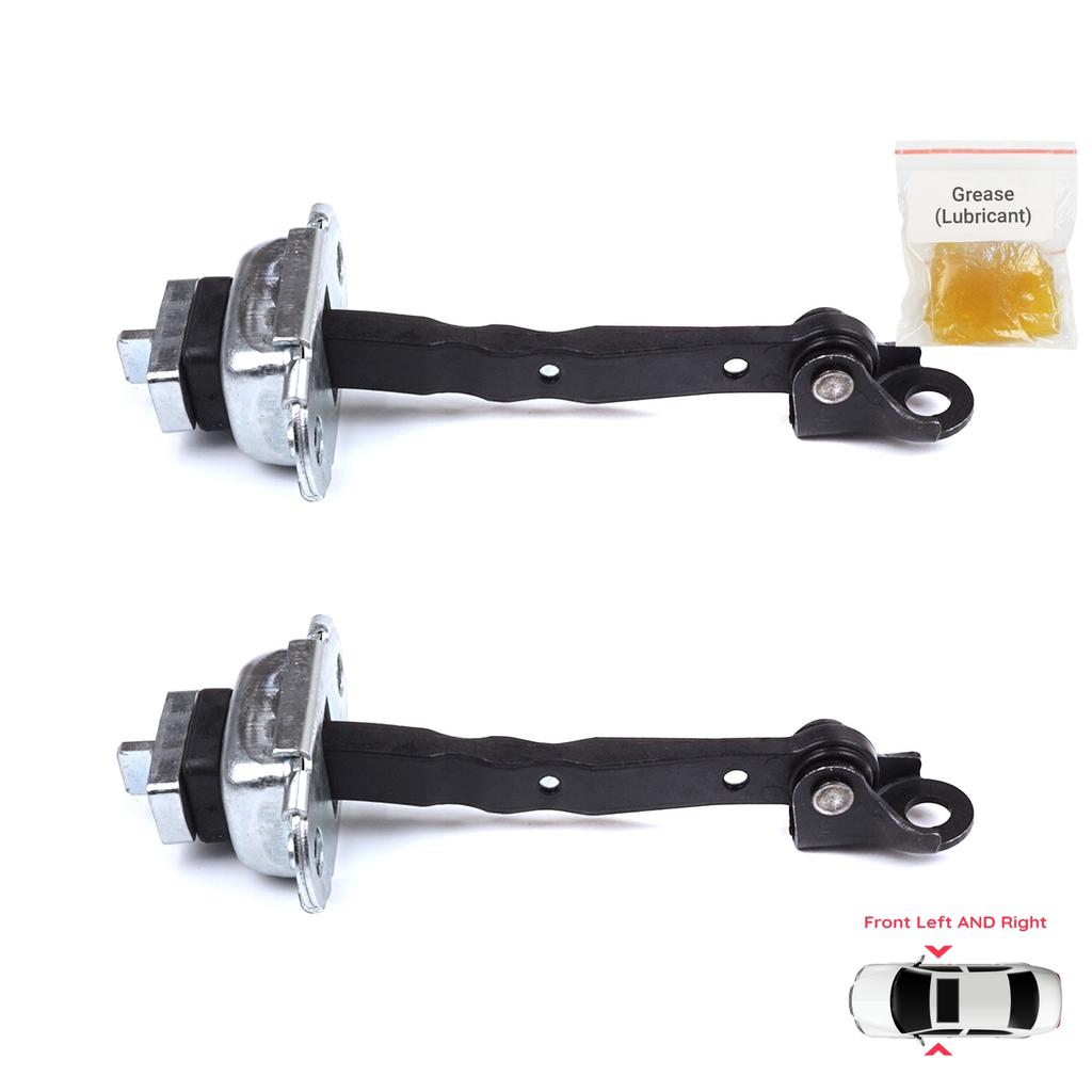 EDP1349-1 2 Pieces Front Door Hinge Brake Stop Check Strap Limiter for Toyota Corolla MK11 Auris MK2 E18 E180 2012-2018 6861002242