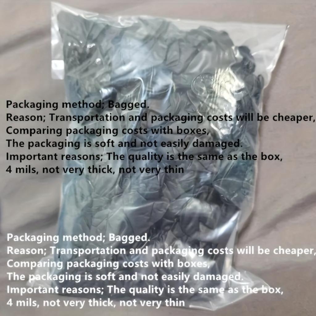 100-1 Nylon Gloves - Disposable Waterproof Kitchen Cleaning Gloves, Suitable for Indoor and Outdoor Use, Dishwashing, and Home Cleaning