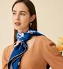 Versatile Double-Sided 100% Mulberry Silk Scarf, 16 Momme Twill, Luxury Style for Autumn/Winter