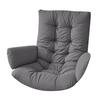 Waterproof Egg Chair Cushion Thicken Patio Hanging Basket Chair Cushion Egg Chair Cushion with Armrests for Indoor Outdoor Basket Swing