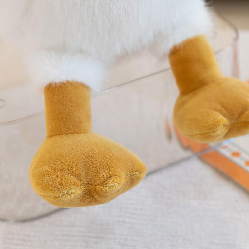 New Milo Chicken Plush Toy Throw Pillow Cute Chicken Doll Girls Bed Sleeping Cushion Couple Gift