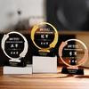 Customized Metal Wheat Ear Gold, Silver, Copper Crystal Trophy, Competition Outstanding Employee, Rotundity Award Souvenirs, 1Pc