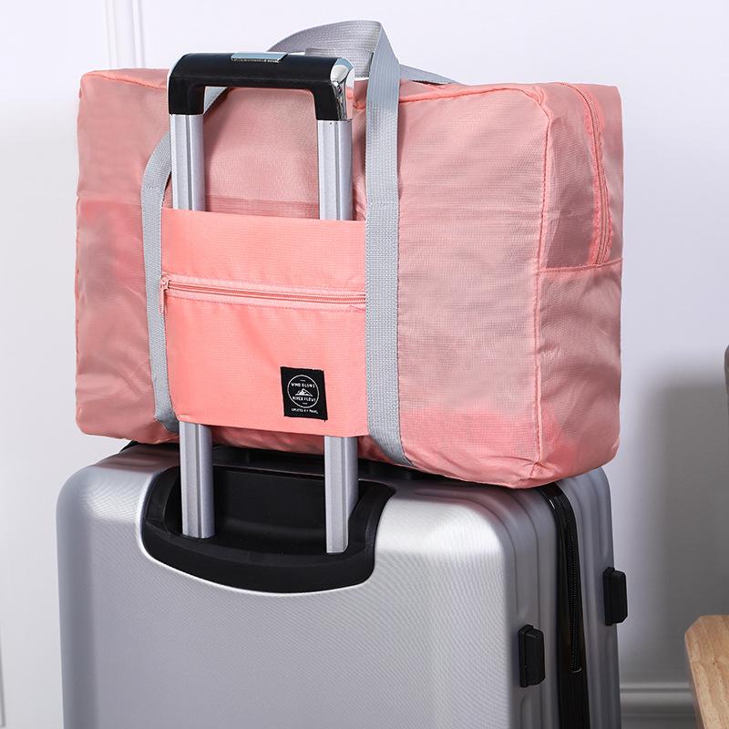 Large Capacity Cross-Border Travel Bag - Second Generation, Lightweight Waterproof Polyester, Compatible with Trolley Case