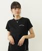 Milkfed Casual Glitter Cherry Compact Tee in Black Women's S/S