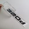3D ABS Glossy Black English Letter Logo Badge Emblem Car Rear Trunk Sticker for BMW 316d 318d 320d 330d 335d Auto Accessories GX6