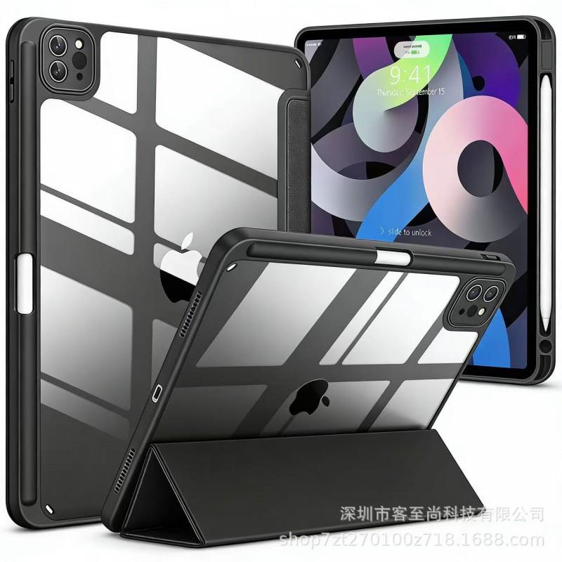 IPad Pro 11 Case Air 4/5 10.9 Inch Cover With Pencil Holder Acrylic Shockproof Tablet Sleeve