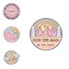 Eyecatching Pink Cartoon Animal Geometric Alloy Brooch Pin Stylish For Individuals Fashionforward
