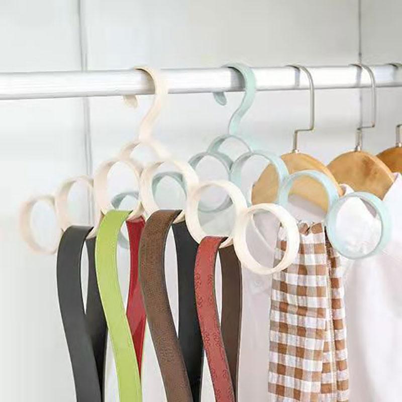 Scarf Tie Storage Rack Thickened Multi-specification Hanger Scarf Rack Belt Rack Belt Rack Multi-function Rack Wardrobe Organizer