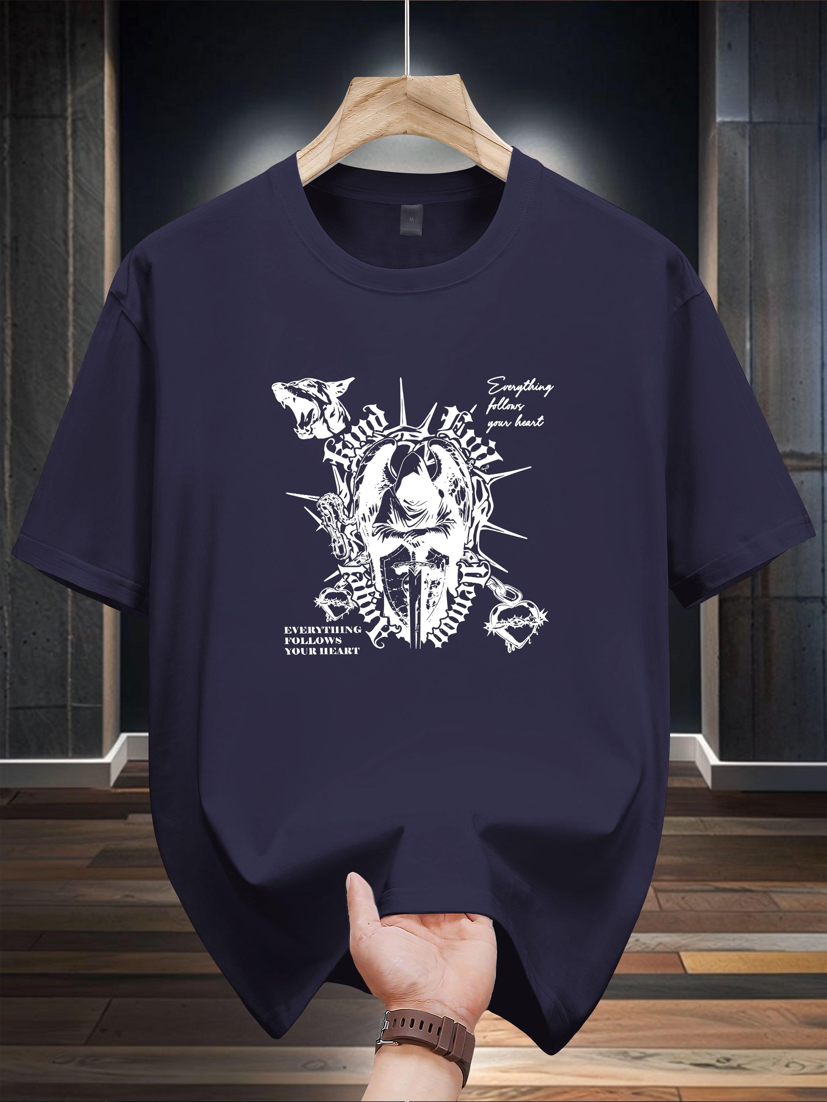 7.05 oz of 100% Pure Cotton Short-Sleeve T-shirt XL