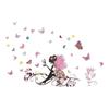 The New Butterfly Beautiful Faery Bedroom Waterproof Sitting Room Background Wall Stickers Can Be Removed