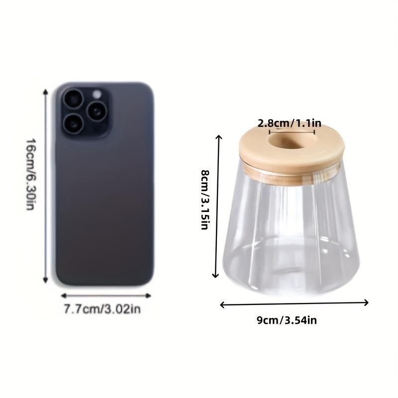 3 stuks hydroponische plantenvazen ​​- Aardeloze kweekpotten met deksels, duurzame ABS-plastic plantenbakken voor binnen en buiten, geschikt voor kruiden, vetplanten en kleine planten.