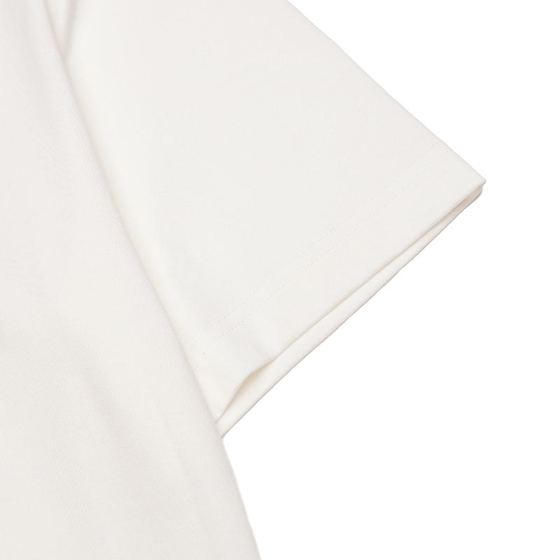 Fila Fashionable Versatile Short Sleeve Knit Top Men Tops Cloud-Mushroom-White F11M439116FWT