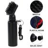 Golf Cleaner Brush with Extrusion Water Bottle and Hook, Golf Brush Golf Cleaning Brush Golf Club Brush Grooves Cleaner