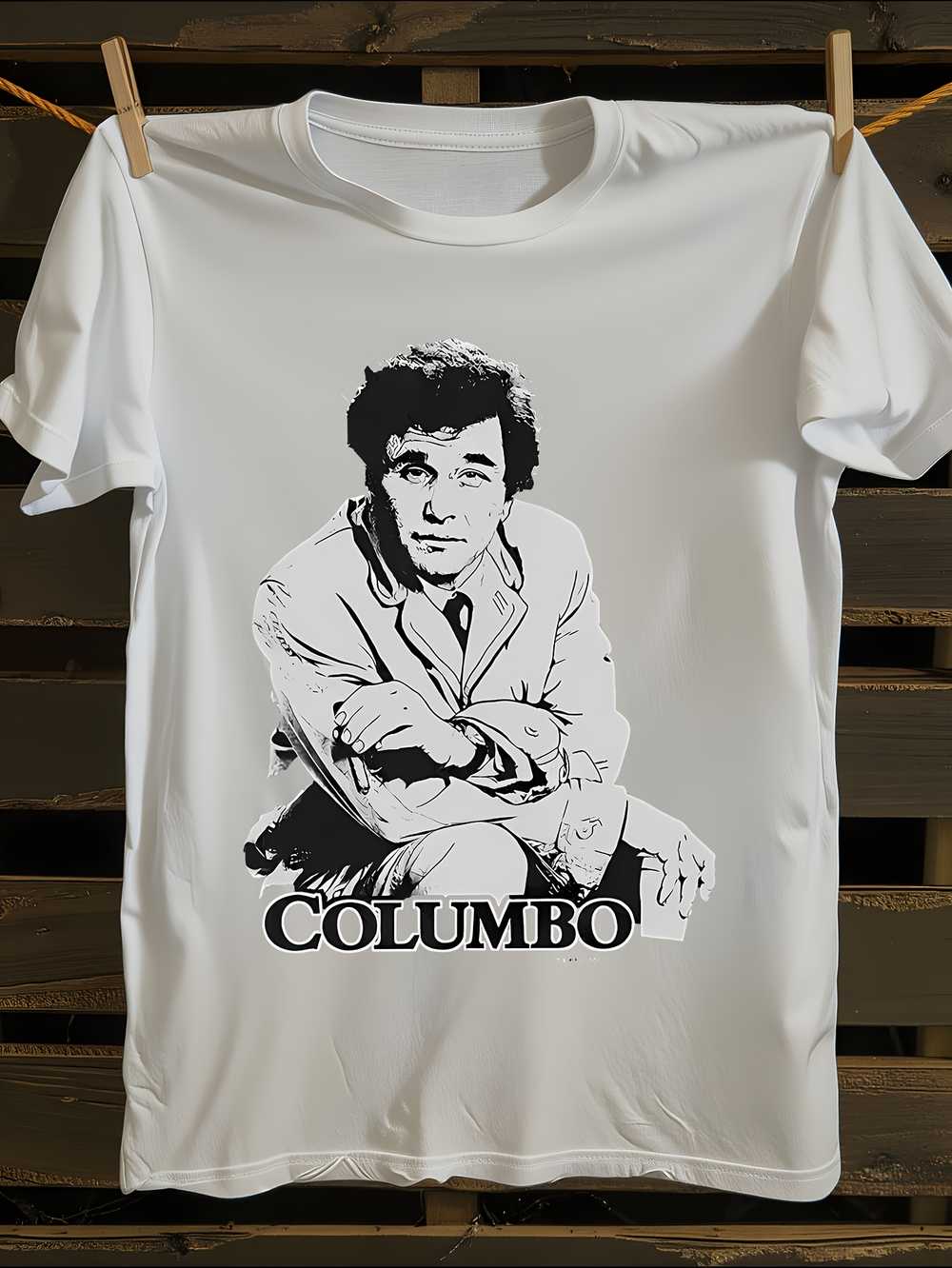 Columbo Classic TV Show Graphic T-Shirt XXXL