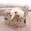 Luxurious Stylish Removable Felt Cat Nest Versatile All-season Wear Resistant Interactive Cat Toys Cute Unique Pet Furniture