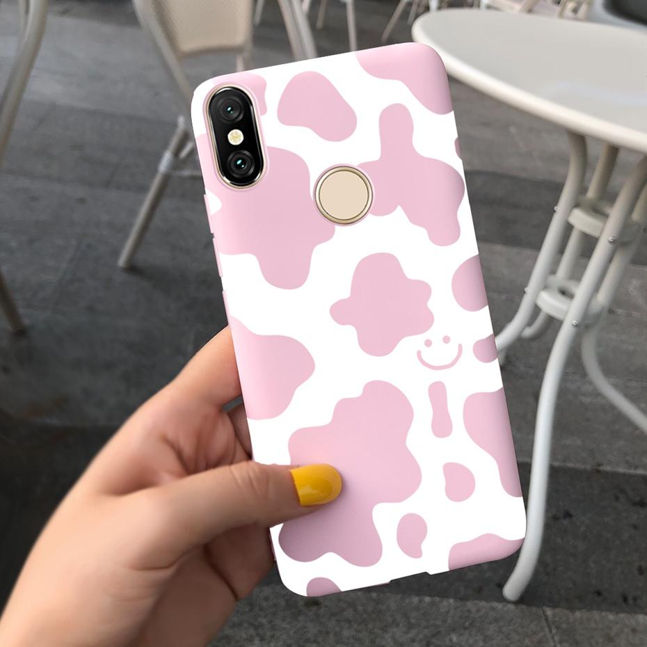 Phone Case For Xiaomi Redmi S2 (Redmi Y2) Lovely Pattern Macaroon Silicone Soft Cover Cases For RedmiS2 S 2 Y2 Fundas
