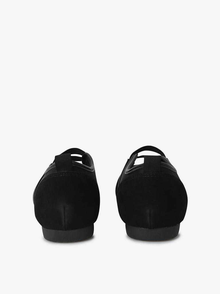 Shoopen Two-Band Mary Jane Flat Sneakers Hpwpdga311