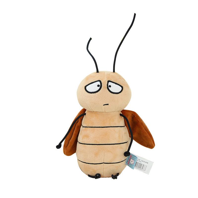 Love More Cute Cute Cute Cockroach Doll Bread Xiaoqiang Plush Toy Doll Ring Doll Birthday Gift