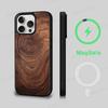 Wood Texture Art For Magsafe Phone Case For IPhone 17 Air 16 15 14 13 12 11 Pro Max Plus Shockproof Cover