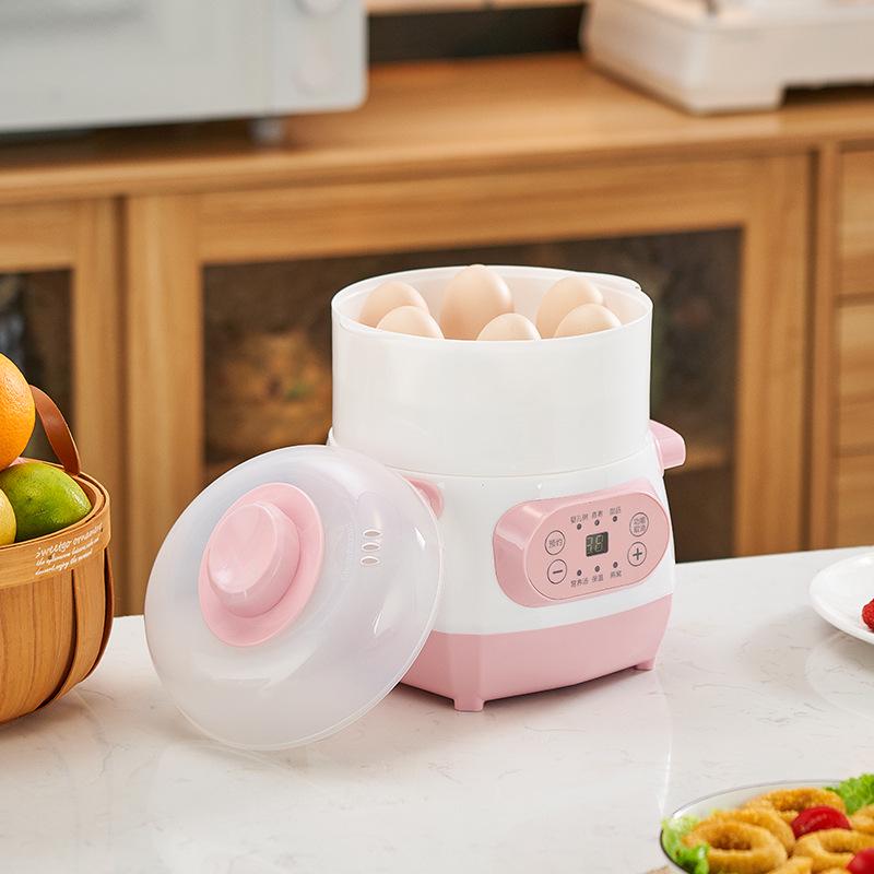 Smart Ceramic Electric Stew Pot: Waterproof, Automatic, Compact for Cooking Porridge & Soup - Ideal Household Gift