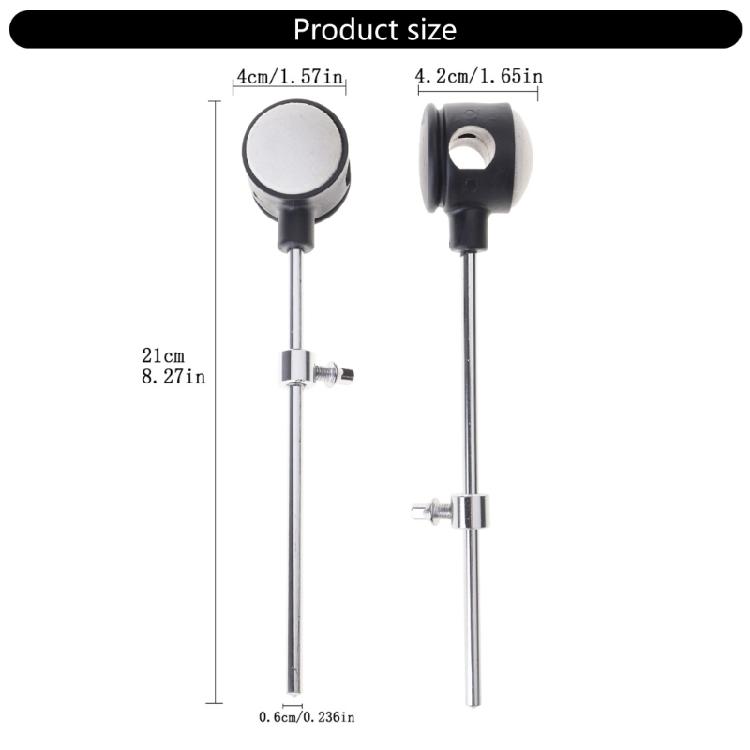 Adjustable Bass Drum Beater Hammer Drum Foot Pedal Beater Replacement Bass Drum Pedal Percussion Hammer Enduring