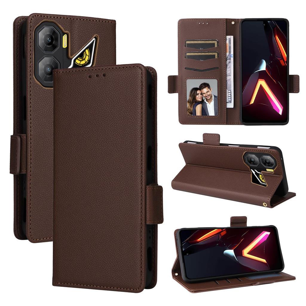 Husă tip flip pentru ZTE nubia Neo 3 Piele PU Protecție completă a corpului Cu [Blocare RFID] Rezistent la șocuri Durabil Retro Husă de telefon