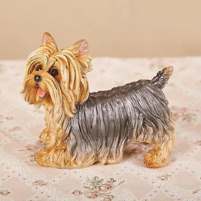 Figura de Perro Coleccionable Escultura Moderna para Decoración de Hogar Oficina