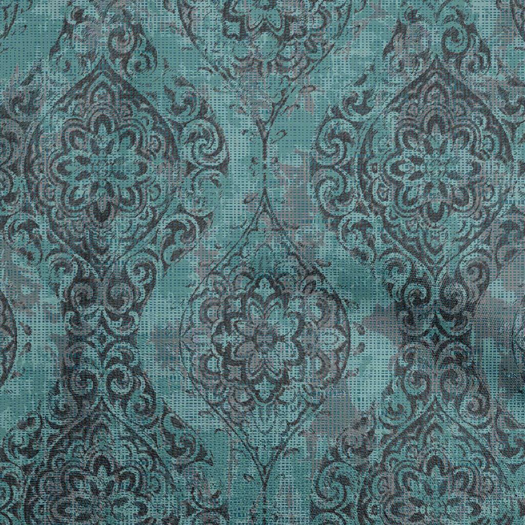 oneOone Cotton Poplin Dusty Pink Fabric Asian Diy Clothing Quilting Fabric Print Fabric By Yard 42 Inch