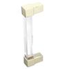 Acrylic Drawer Pulls Single Hole Crystal Cabinet Drawer Pulls for Kitchen Cabinets Dresser Cupboard