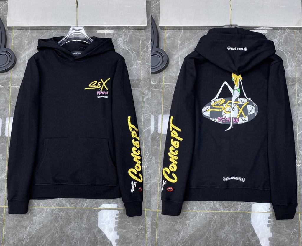 Unisex Volná bavlněná froté mikina s kapucí - Trendy ležérní styl