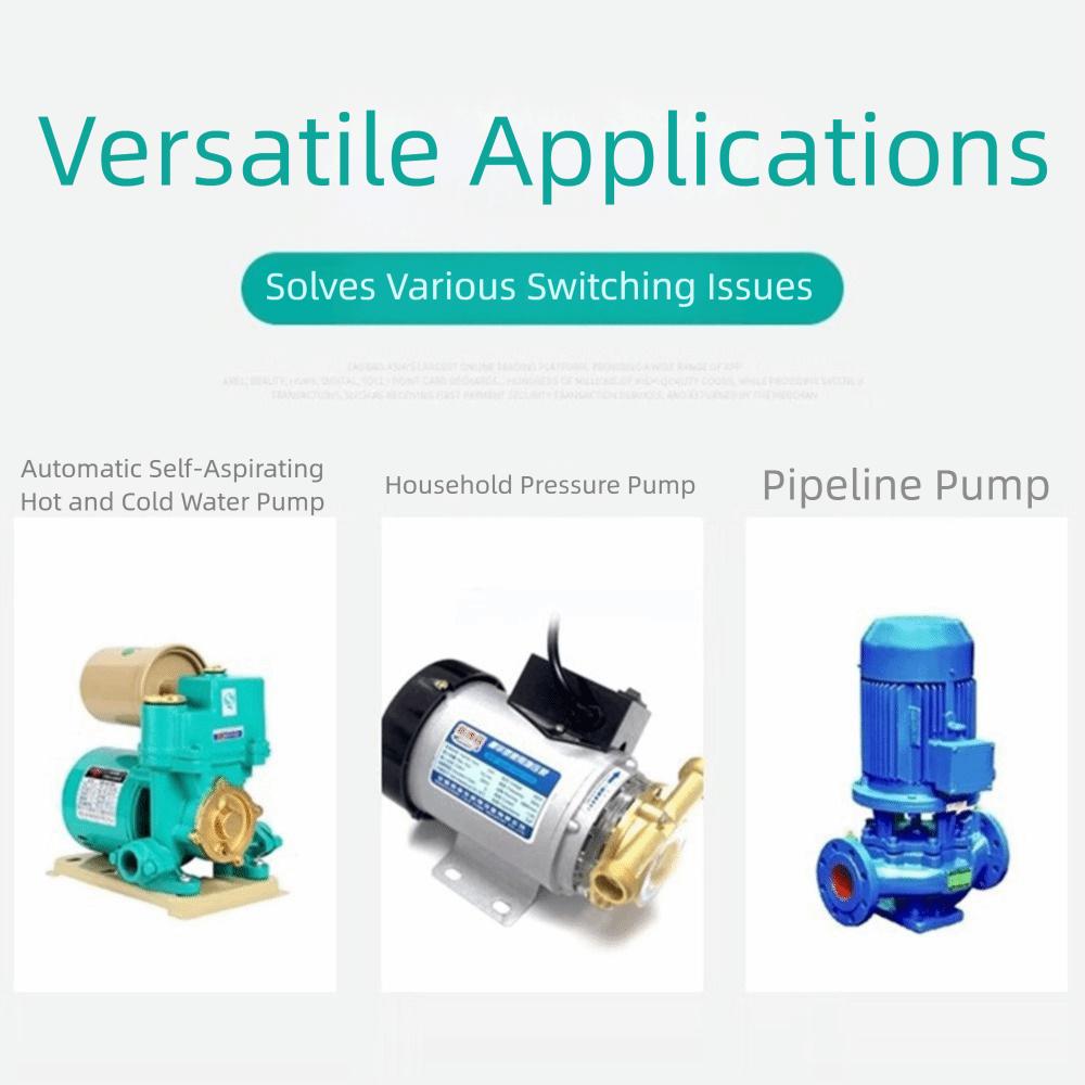 Zinc Zinc Zinc Alloy Base Automatic Pressure Switch Controller G3/8" Hydraulic Valve Switch  Automatic Pump