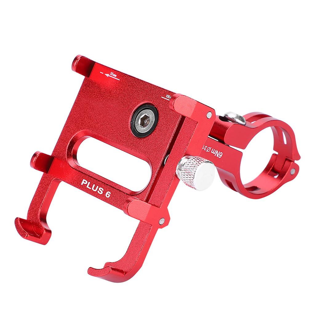 Road   Mountain Bike Mobile Phone Holder with 360 Degree Rotation Black
