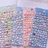 1PC Cartoon DIY 3D Stickers Creative Animal Relief Stickers DIY Scrapbook Diary Stickers School Stationery