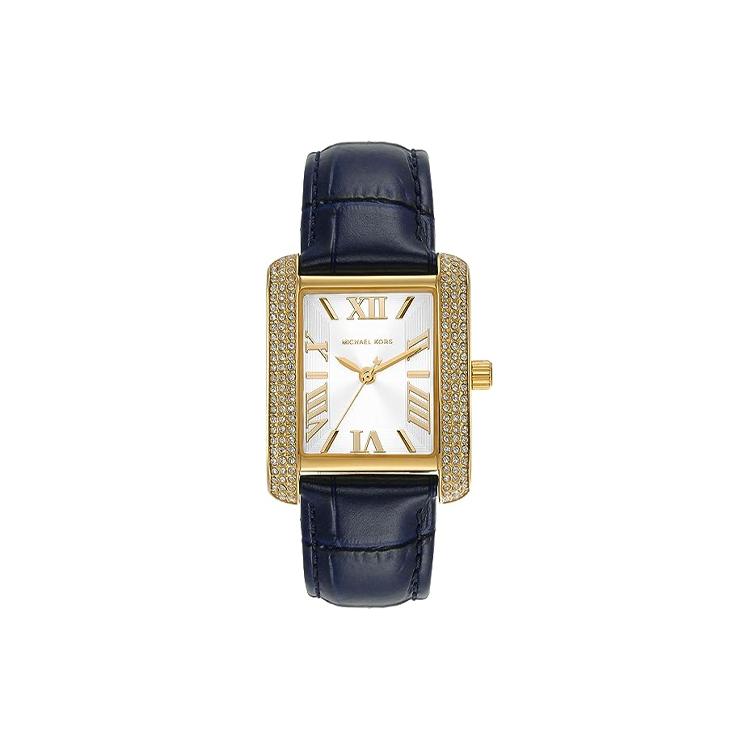 MICHAEL KORS Wrist Watch Quartz Movement Leather Strap 33mm Silver Dial Women s Watch MK2982 Silver Dial