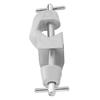 German Style Aluminum Alloy Cross Clip Clamp Laboratory Experiment Fixture