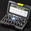 14Pcs Cr-Mo Steel Bolt Extractor Tool Extraction Socket Set for Damaged Rusted Rounded-Off Bolts