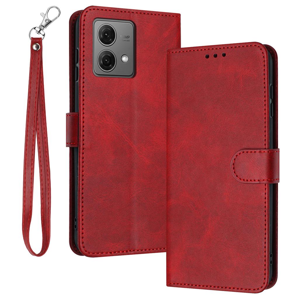 For Motorola Edge 40 Neo 5G Case Calf Texture Full Protection Phone Cover Mobile Accessories