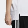 Adidas Solid Color Loose Fit Short Sleeve T-Shirt Women Tops White HC2541