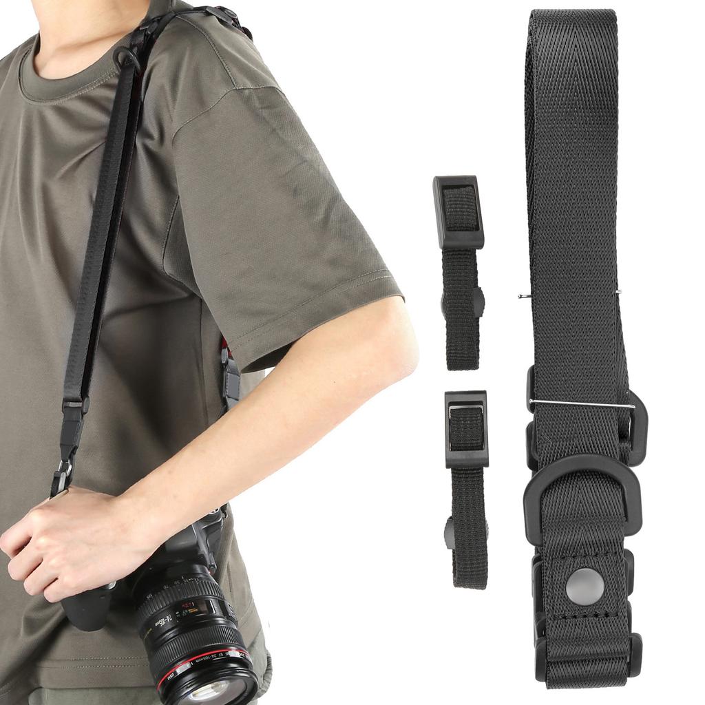 Camera Strap AntiFall Single Shoulder Neck Belt for   Camera(Black MS-1B )
