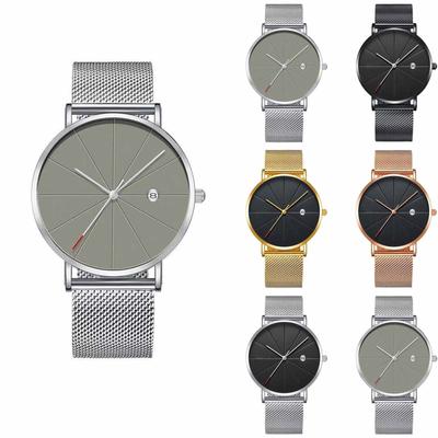 Men's Luminous Running Alarm Clock Watch