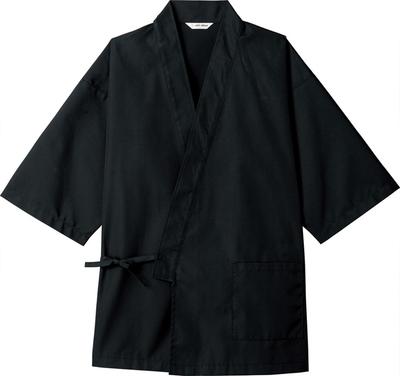 Unisex Jinbei im japanischen Stil Schwarz L [Albe] [Uniform] G71101-10