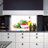 Decal Waterproof Anti Oil Stain Kitchen Wall Tile Stickers Lecythus Vegetables Kitchen Decoration