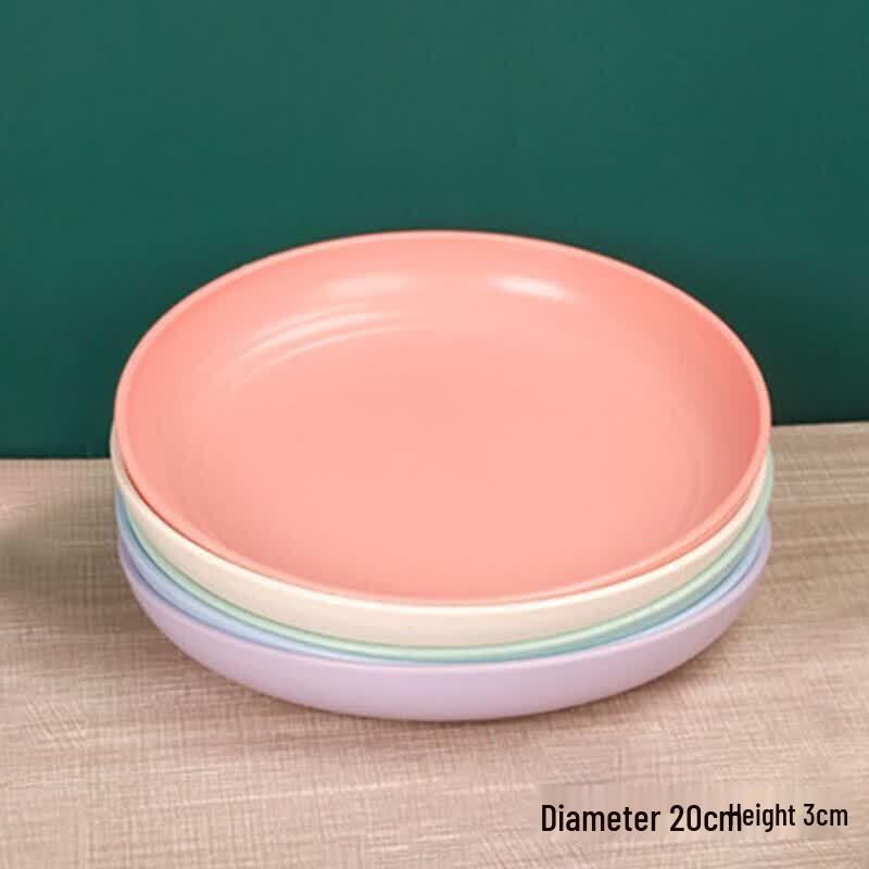 ZISIZ Disposable Biodegradable Round Plates