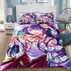 Anime Oshi No Ko Duvet Cover Pillowcase Bedding Set Kids Boy Girl Bedroom Decoration 2/3piece set Single/Double/Queen Large Size