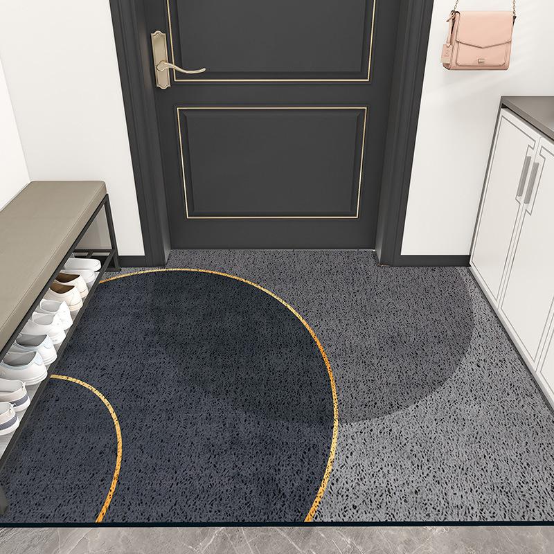 Entrance Door Mat Floor Mat Household Foyer Entrance Mat Wear-resistant and Anti Slip Foot Mat